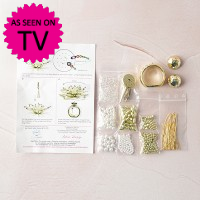  Magic Bead Flower Tableware Kit - Gold Tone 